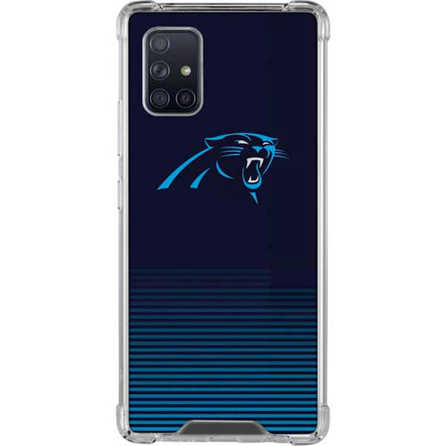 NFL Carolina Panthers Breakaway Galaxy A71 5G Clear Case
