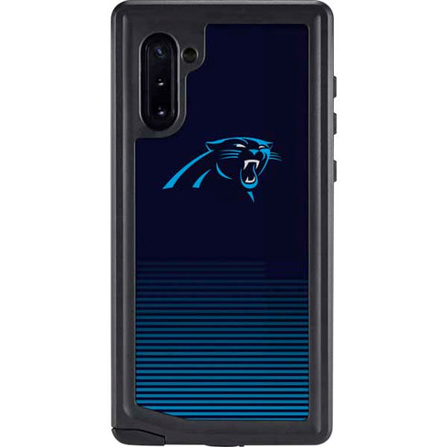 NFL Carolina Panthers Breakaway Galaxy Note 10 Waterproof Case