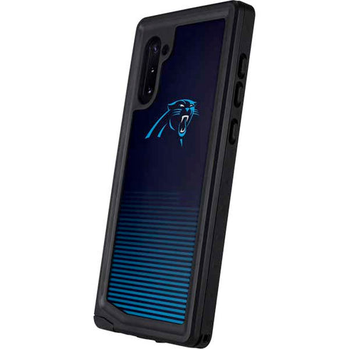 NFL Carolina Panthers Breakaway Galaxy Note 10 Waterproof Case