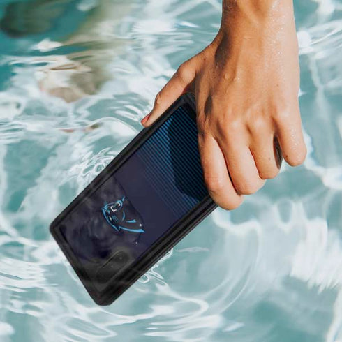 NFL Carolina Panthers Breakaway Galaxy Note 10 Waterproof Case