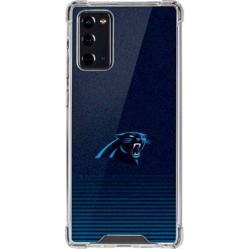 NFL Carolina Panthers Breakaway Galaxy Note20 5G Clear Case