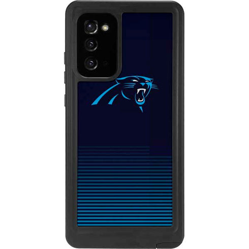 NFL Carolina Panthers Breakaway Galaxy Note20 5G Waterproof Case