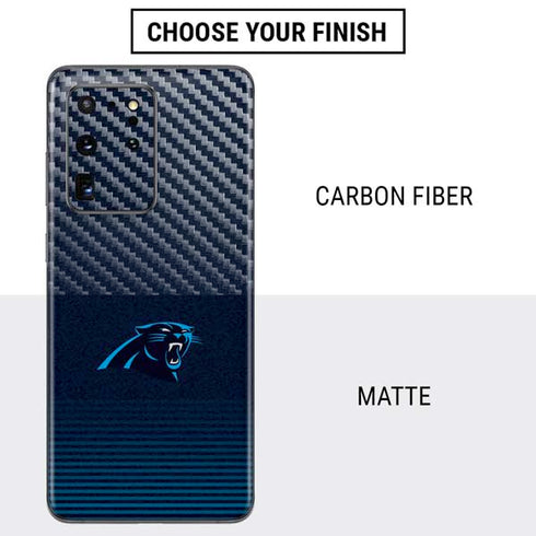 NFL Carolina Panthers Breakaway Galaxy S20 Ultra 5G Skin