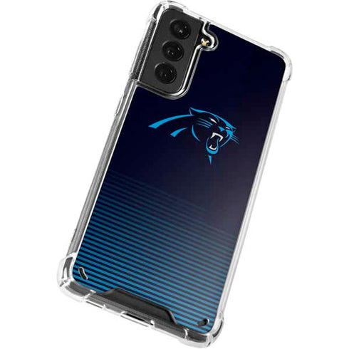 NFL Carolina Panthers Breakaway Galaxy S21 5G Clear Case