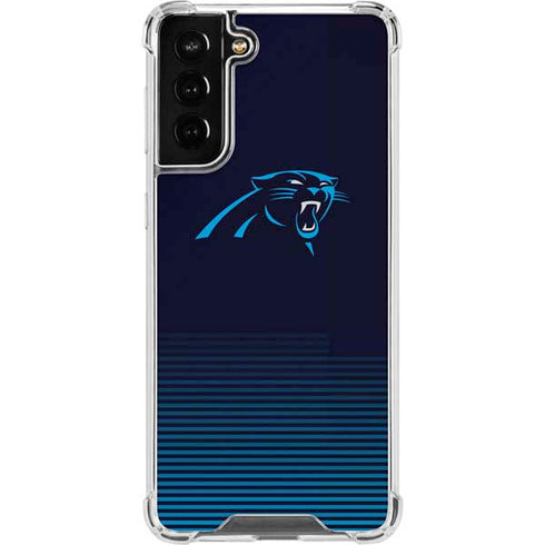 NFL Carolina Panthers Breakaway Galaxy S21 FE Clear Case