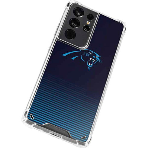 NFL Carolina Panthers Breakaway Galaxy S21 Ultra 5G Clear Case