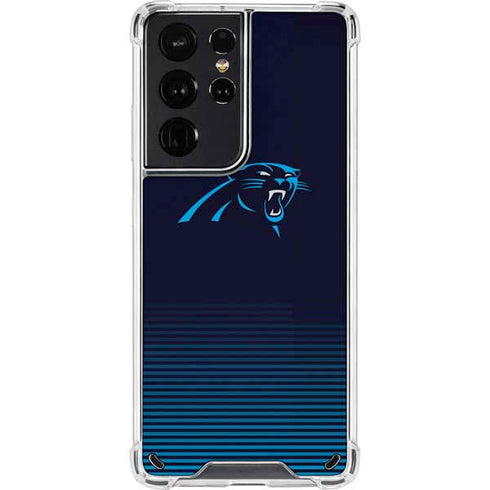 NFL Carolina Panthers Breakaway Galaxy S21 Ultra 5G Clear Case