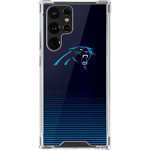 NFL Carolina Panthers Breakaway Galaxy S22 Ultra Clear Case