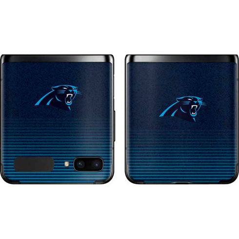 NFL Carolina Panthers Breakaway Galaxy Z Flip Skin