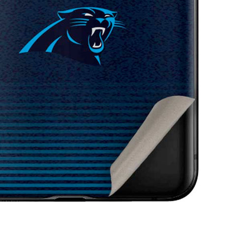 NFL Carolina Panthers Breakaway Galaxy Z Flip Skin