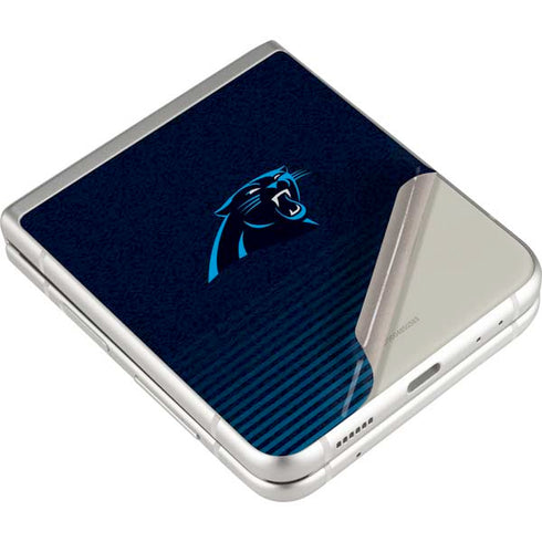 NFL Carolina Panthers Breakaway Galaxy Z Flip3 5G Skin
