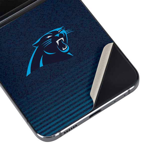NFL Carolina Panthers Breakaway Galaxy Z Flip5 5G Skin