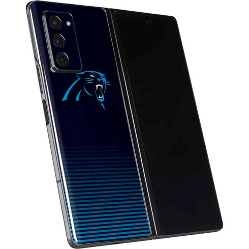 NFL Carolina Panthers Breakaway Galaxy Z Fold2 5G Skin