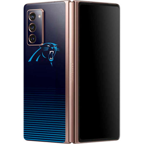 NFL Carolina Panthers Breakaway Galaxy Z Fold2 5G Skin