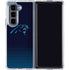 NFL Carolina Panthers Breakaway Galaxy Z Fold5 5G Clear Case