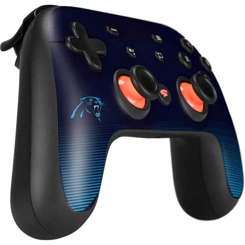 NFL Carolina Panthers Breakaway Google Stadia Controller Skin