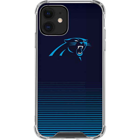 NFL Carolina Panthers Breakaway iPhone 12 Mini Clear Case