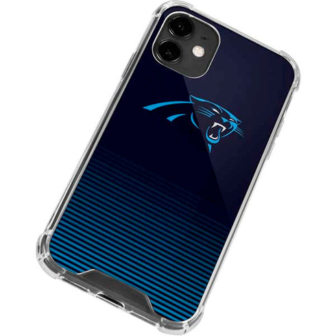 NFL Carolina Panthers Breakaway iPhone 12 Mini Clear Case