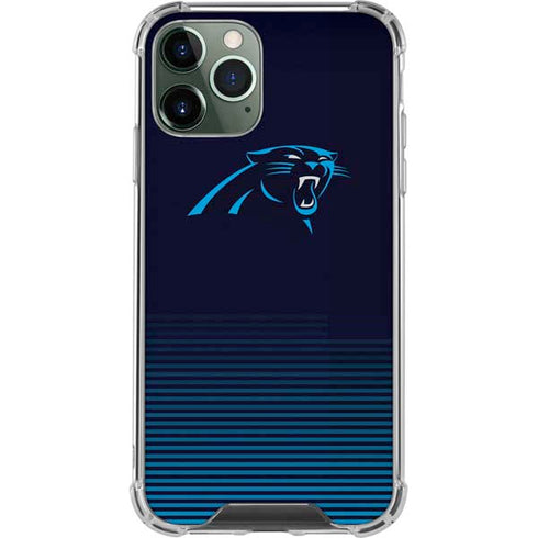 NFL Carolina Panthers Breakaway iPhone 12 Pro Clear Case