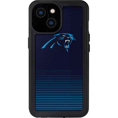 NFL Carolina Panthers Breakaway iPhone 13 Mini Waterproof Case