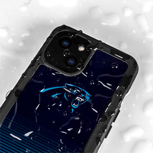 NFL Carolina Panthers Breakaway iPhone 13 Mini Waterproof Case