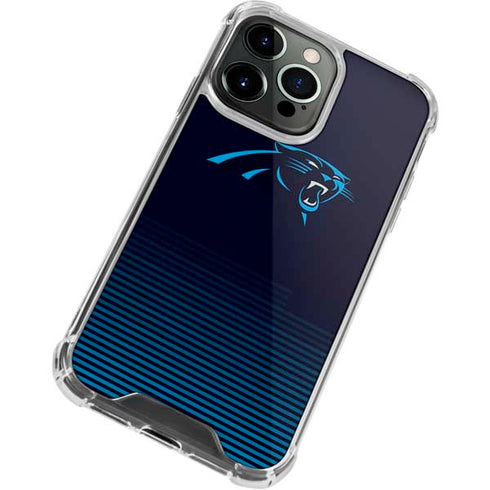 NFL Carolina Panthers Breakaway iPhone 15 Pro Clear Case