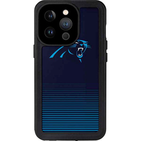 NFL Carolina Panthers Breakaway iPhone 14 Pro Waterproof Case