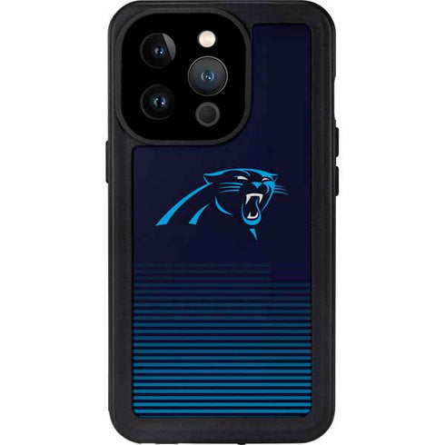 NFL Carolina Panthers Breakaway iPhone 15 Pro Waterproof Case