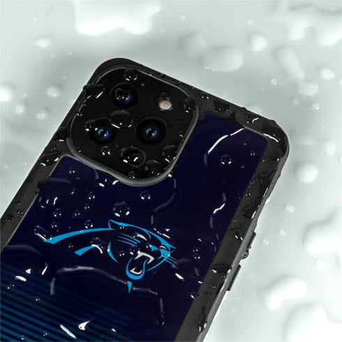 NFL Carolina Panthers Breakaway iPhone 15 Pro Waterproof Case