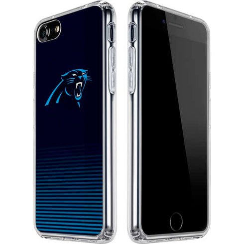 NFL Carolina Panthers Breakaway iPhone SE (2nd & 3rd Gen) Clear Case