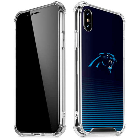 NFL Carolina Panthers Breakaway iPhone XS Max Clear Case