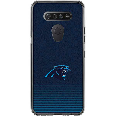 NFL Carolina Panthers Breakaway LG K51/Q51 Clear Case