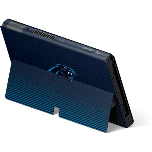 NFL Carolina Panthers Breakaway Nintendo Switch OLED (2021) Skin