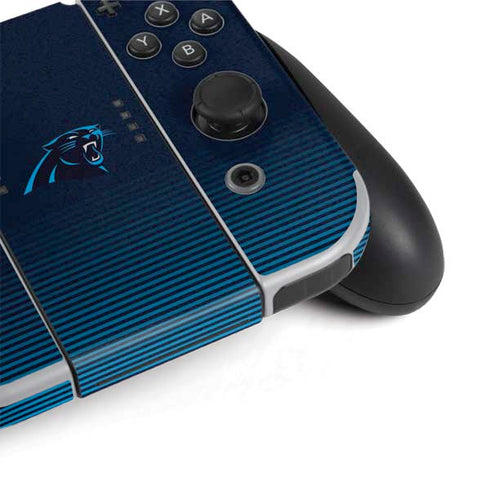 NFL Carolina Panthers Breakaway Nintendo Switch OLED (2021) Skin