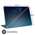 NFL Carolina Panthers Breakaway Universal Laptop 14in (11.4 x 8.2in) Skin