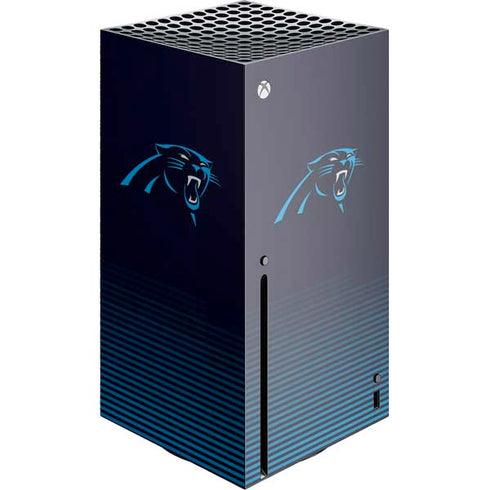 NFL Carolina Panthers Breakaway Xbox Series X Console Skin