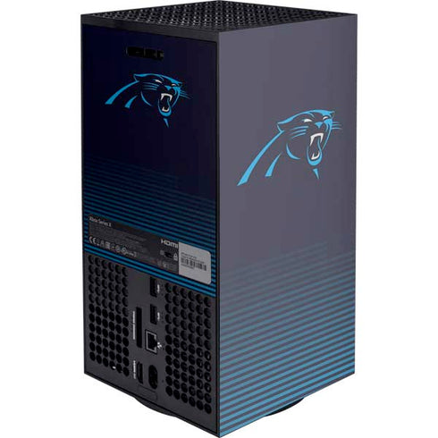 NFL Carolina Panthers Breakaway Xbox Series X Console Skin