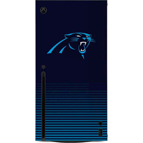 NFL Carolina Panthers Breakaway Xbox Series X Console Skin