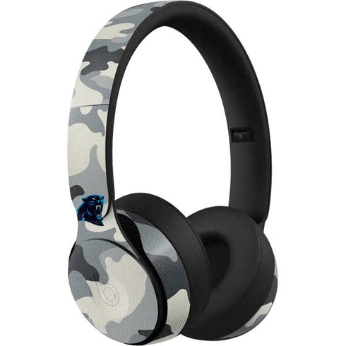 NFL Carolina Panthers Camo Beats Solo Pro Skin