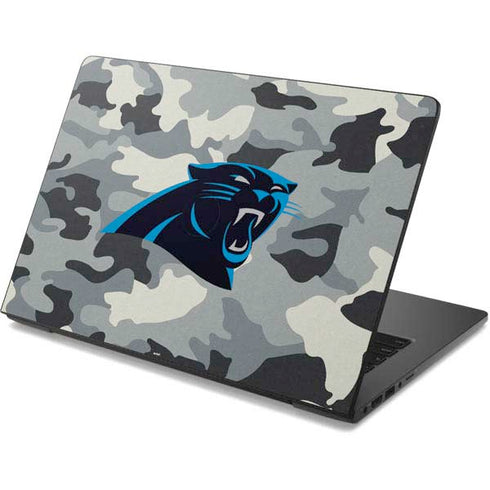 NFL Carolina Panthers Camo Dell Chromebook Skin
