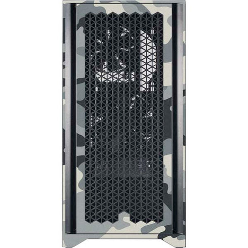 NFL Carolina Panthers Camo Corsair 4000D Tempered Glass Mid-Tower ATX Case Skin