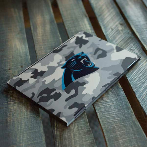 NFL Carolina Panthers Camo HP Envy Skin