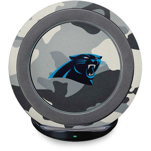 NFL Carolina Panthers Camo Fast Charge Wireless Charging Stand Skin