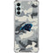 NFL Carolina Panthers Camo Galaxy A13 5G Clear Case