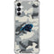 NFL Carolina Panthers Camo Galaxy A14 5G Clear Case