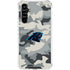 NFL Carolina Panthers Camo Galaxy A54 5G Clear Case