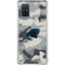 NFL Carolina Panthers Camo Galaxy A71 5G Clear Case
