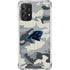 NFL Carolina Panthers Camo Galaxy A72 5G Clear Case
