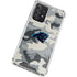 NFL Carolina Panthers Camo Galaxy A72 5G Clear Case
