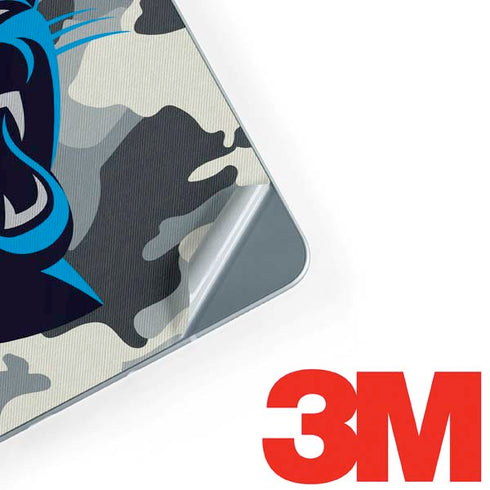NFL Carolina Panthers Camo Galaxy Book 12in Skin